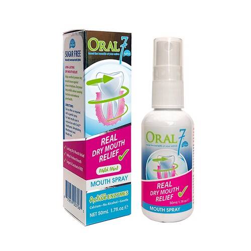 ORAL7 Spray na suchość jamy ustnej