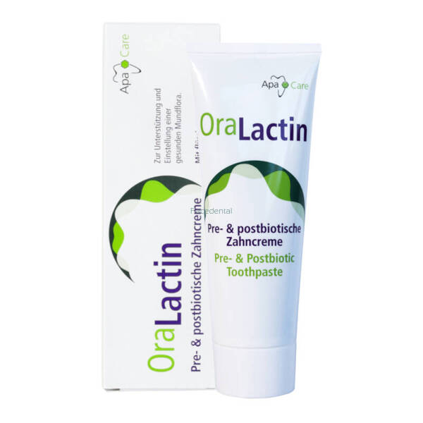 APACARE OraLactin 75ml - pasta do zębów z hydroksyapatytem i postbiotykami