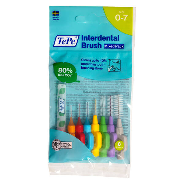 Szczoteczki międzyzębowe TePe Interdental Brush Original Mixed Pack
