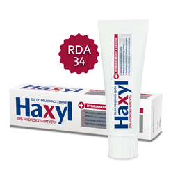  Haxyl Żel do pielęgnacji zębów, zawiera hydroksyapatyt