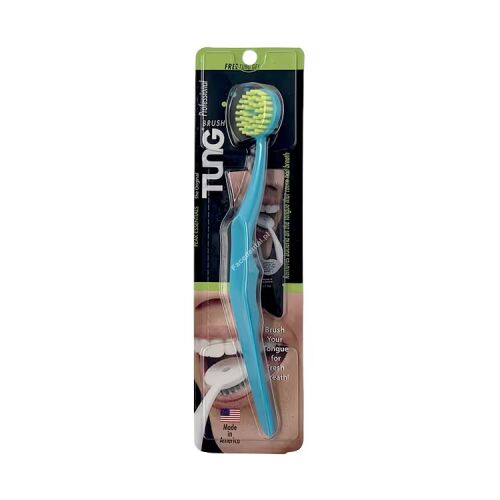 TUNG Brush szczoteczka do języka + próbka żelu