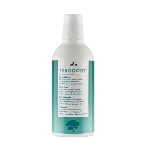 TEBODONT Płyn do płukania jamy ustnej bez fluoru 500ml
