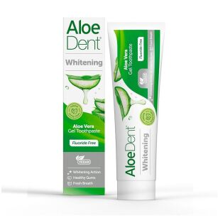 AloeDent Whitening aloesowa, wybielająca pasta bez fluoru